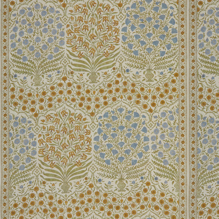 Sameera Sapphire/Gold by Lee Jofa Fabric Lee Jofa Fabric Sameera Sapphire/GoldFabric OSCAR DE LA RENTA III COTTON - 100% United Kingdom </p><p>Repeat: H: 54.5, V: 62 54 - Fabric Carolina -