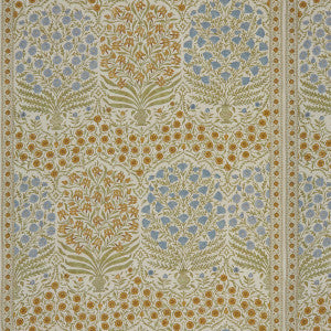 Sameera Sapphire/Gold by Lee Jofa Designer Fabric
