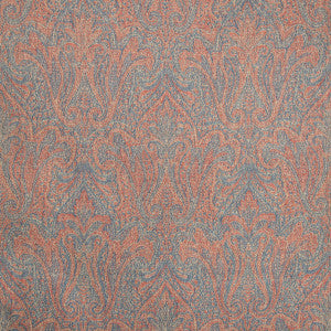 Toccoa Paisley Ruby/Blue by Lee Jofa Designer Fabric
