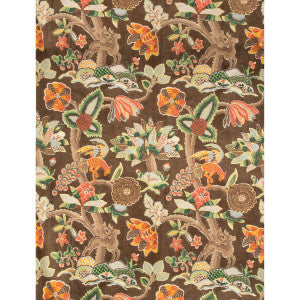 Leyland Print Tobacco by Lee Jofa Designer Fabric