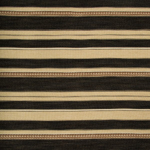 Entoto Stripe Ebony/Cocoa by Lee Jofa Designer Fabric