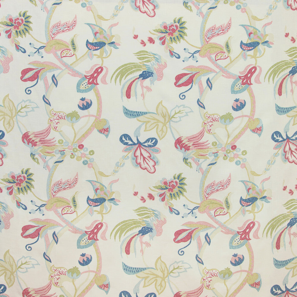 Gorda Petal/Capri by Lee Jofa Designer Fabric WESTPORT LINEN - 100% United Kingdom HEAVY Horizontal: 27 and Vertical: 28.5 54 - Swanky Fabrics -