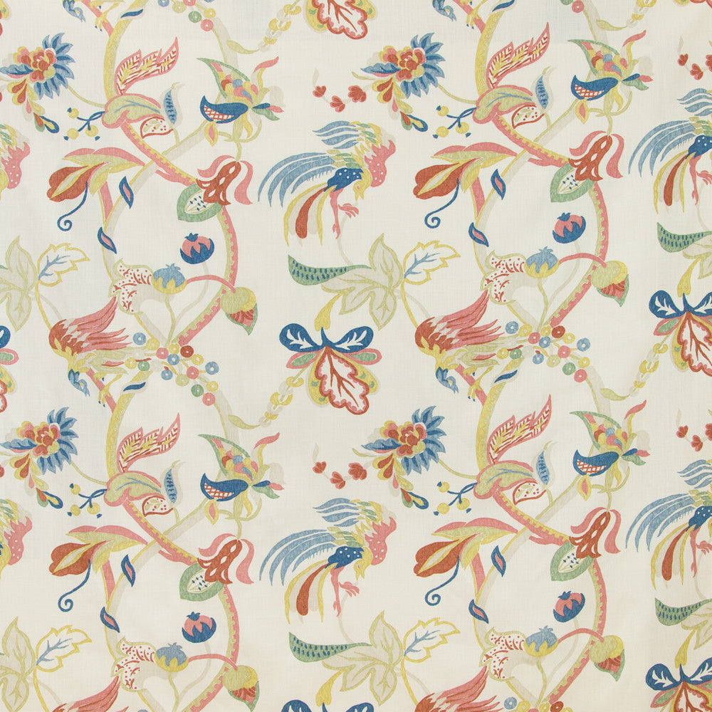 Gorda Berry/Gold by Lee Jofa Designer Fabric WESTPORT LINEN - 100% United Kingdom HEAVY Horizontal: 27 and Vertical: 28.5 54 - Swanky Fabrics -