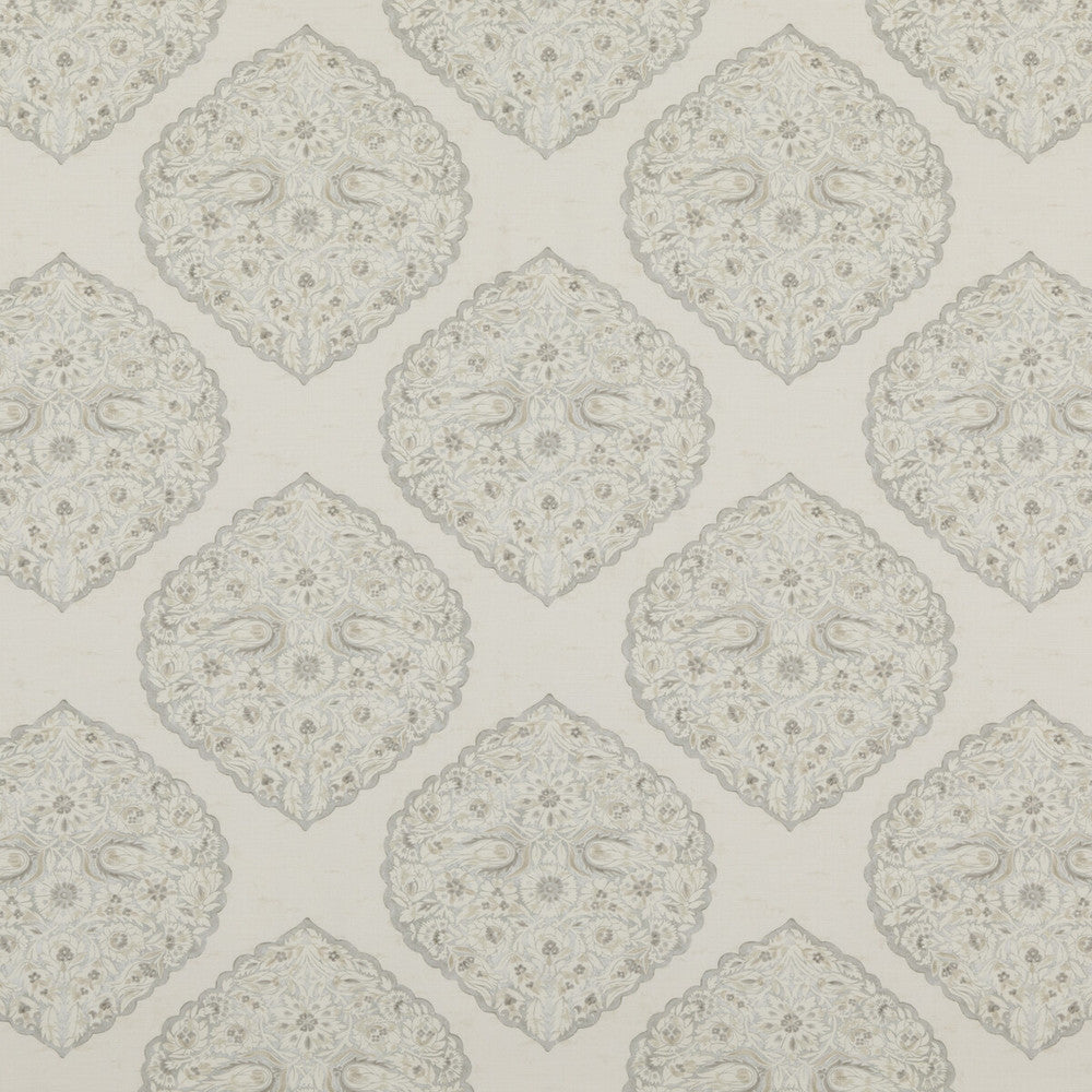 Lido Print Fog by Lee Jofa Designer Fabric WESTPORT LINEN - 60%;COTTON - 30%;NYLON - 10% United Kingdom MEDIUM Horizontal: 18.01368 and Vertical: 18.01368 54.04104 - Swanky Fabrics -