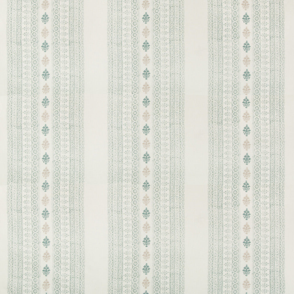 Seacliffe Print Mist by Lee Jofa Designer Fabric WESTPORT LINEN - 53%;COTTON - 44%;POLYESTER - 3% India Horizontal: 17.67 and Vertical: 5.12 53 - Swanky Fabrics -