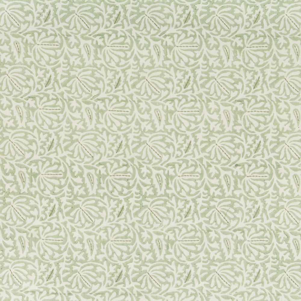 Laine Print Mist by Lee Jofa Designer Fabric WESTPORT LINEN - 95%;POLYESTER - 5% India Horizontal: 5.91 and Vertical: 5.91 53.15 - Swanky Fabrics -