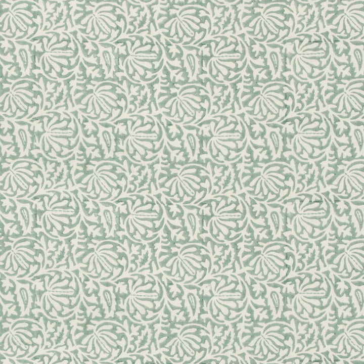 Laine Print Pacific by Lee Jofa Designer Fabric WESTPORT LINEN - 95%;POLYESTER - 5% India Horizontal: 5.91 and Vertical: 5.91 53.15 - Swanky Fabrics -