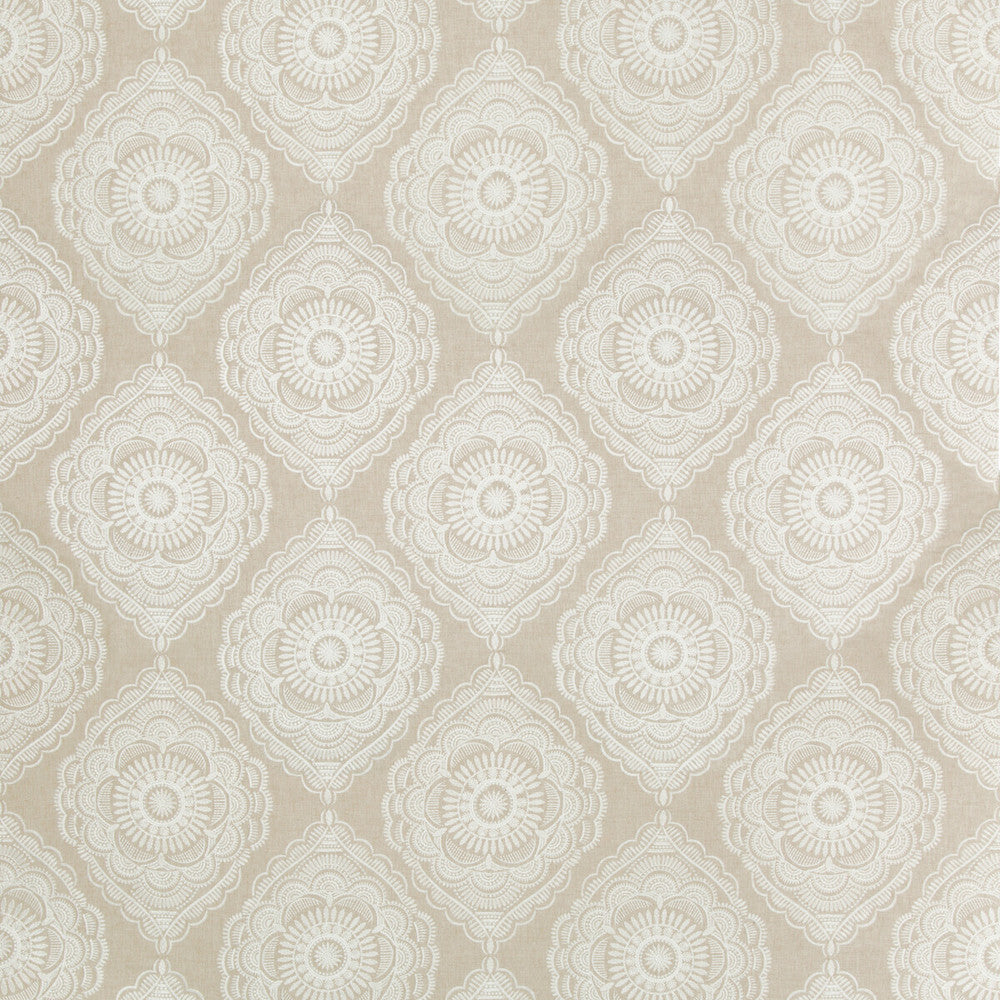 Monterey Emb Bluff by Lee Jofa Designer Fabric WESTPORT POLYESTER - 48%;VISCOSE - 42%;LINEN - 10% India Horizontal: 16 and Vertical: 15 48 - Swanky Fabrics -