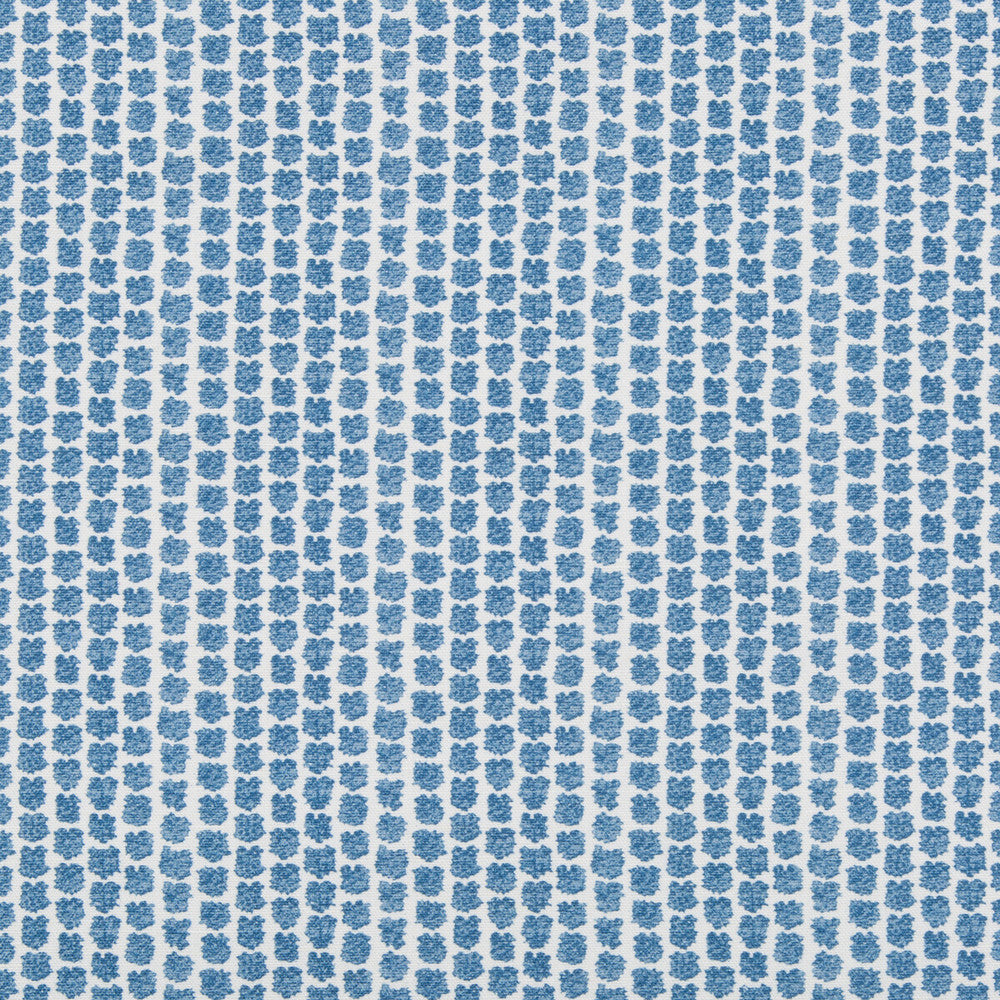 Kaya Ii Blue by Lee Jofa Designer Fabric WESTPORT COTTON - 52%;LINEN - 48% Italy MEDIUM Horizontal: 2.5 and Vertical: 3.5 54 - Swanky Fabrics -