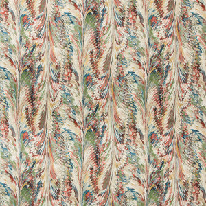 Taplow Print Spice/Leaf by Lee Jofa Designer Fabric