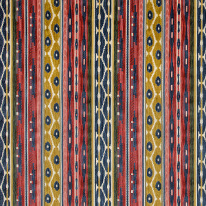 Desning Velvet Red/Blue by Lee Jofa Designer Fabric