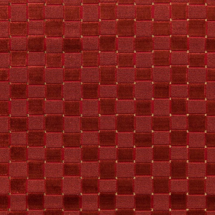 Levens Velvet Ruby by Lee Jofa Designer Fabric HARLINGTON VELVETS SPUN VISCOSE - 55%;COTTON - 27%;VISCOSE - 18% India HEAVY Horizontal: 4.44 and Vertical: 5.94 55 - Swanky Fabrics -