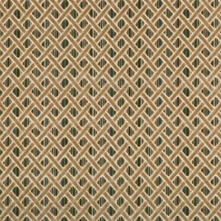 Bourne Velvet Peacock by Lee Jofa Designer Fabric HARLINGTON VELVETS VISCOSE - 83%;POLYESTER - 17% Italy HEAVY Horizontal: 1.46 and Vertical: 1.54 55.51 - Swanky Fabrics -