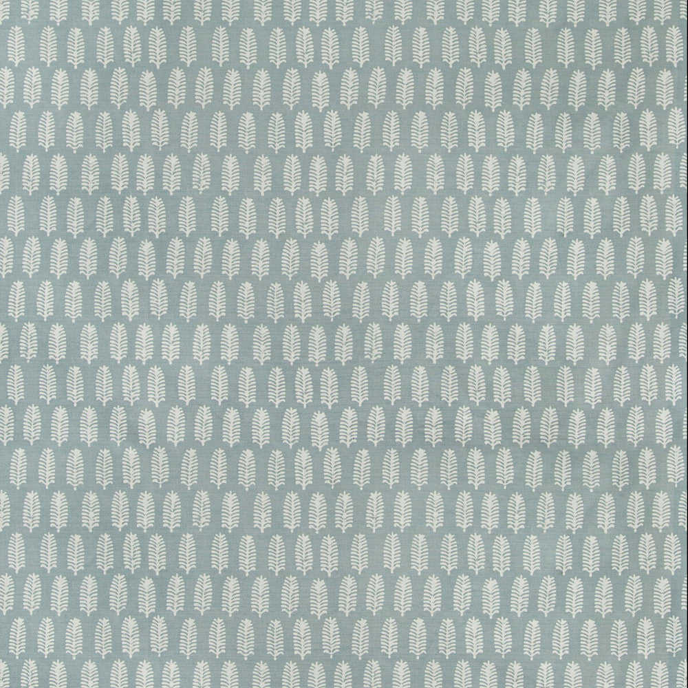 Palmier Seafoam by Lee Jofa Designer Fabric THOMAS O'BRIEN INDOOR OUTDOOR POLYESTER - 100% Italy HEAVY Horizontal: 54 and Vertical: 27 54 - Swanky Fabrics -