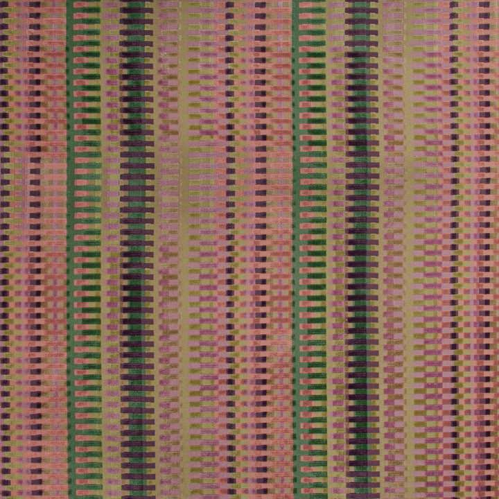 Picket Multi/Plum by Lee Jofa Designer Fabric CARRIER AND COMPANY VISCOSE - 63%;COTTON - 37% India HEAVY Horizontal: 13.38 and Vertical: 0.67 54.31 - Swanky Fabrics -