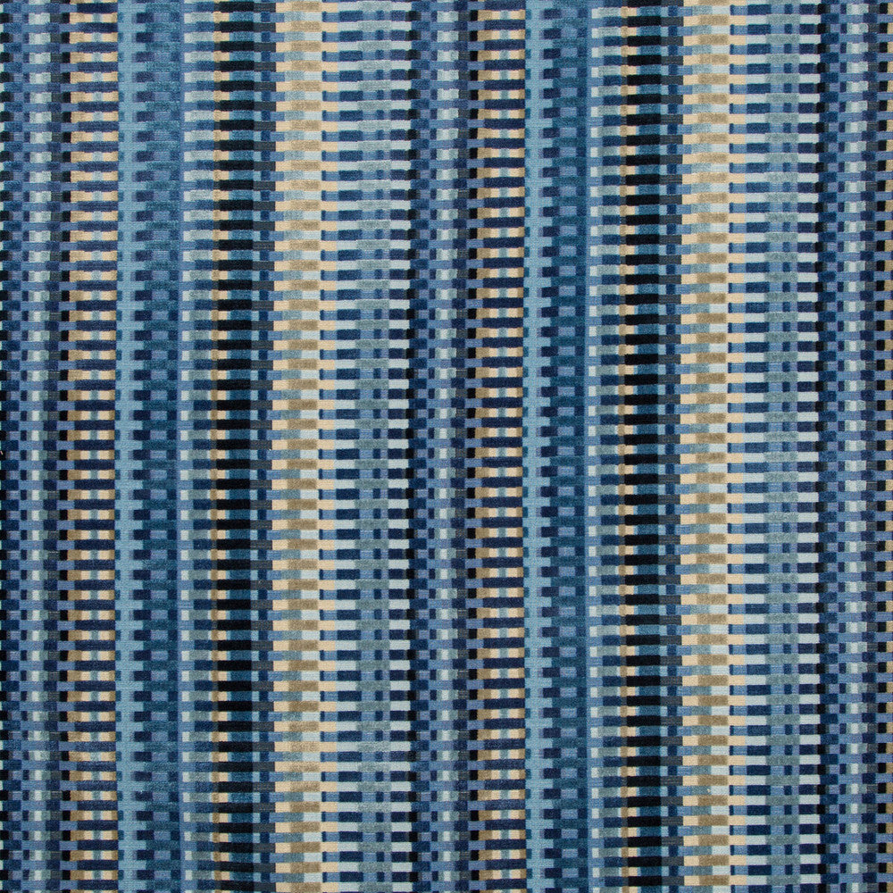 Picket Night Sky by Lee Jofa Fabric Lee Jofa Fabric Picket Night SkyFabric CARRIER AND COMPANY VISCOSE - 63%;COTTON - 37% India </p><p>Repeat: H: 13.38, V: 0.67 54.31 - Fabric Carolina -