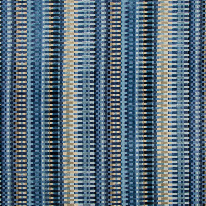 Picket Night Sky by Lee Jofa Designer Fabric CARRIER AND COMPANY VISCOSE - 63%;COTTON - 37% India HEAVY Horizontal: 13.38 and Vertical: 0.67 54.31 - Swanky Fabrics -