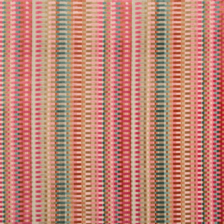 Picket Multi/Russet by Lee Jofa Designer Fabric CARRIER AND COMPANY VISCOSE - 63%;COTTON - 37% India HEAVY Horizontal: 13.38 and Vertical: 0.67 54.31 - Swanky Fabrics -