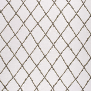 Bare Twig Trellis Green by Lee Jofa Designer Fabric