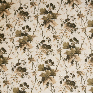De La Tour Green/Taupe by Lee Jofa Designer Fabric