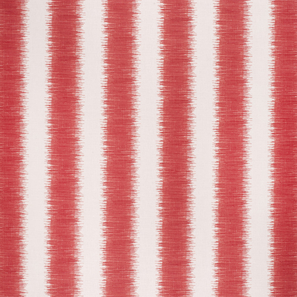 Hampton Stripe Red/Ecru by Lee Jofa Designer Fabric PAOLO MOSCHINO FABRICS LINEN - 67%;COTTON - 33% United Kingdom HEAVY Horizontal: 12.99 and Vertical: 51.97 - Swanky Fabrics -