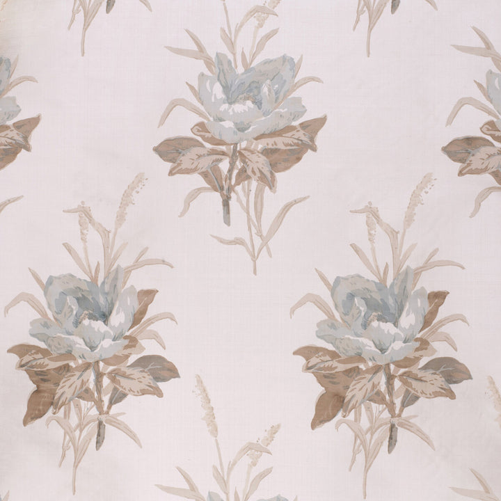 Melba Flower Lichen/Ecru by Lee Jofa Designer Fabric PAOLO MOSCHINO FABRICS LINEN - 67%;COTTON - 33% United Kingdom HEAVY Horizontal: 16.14 and Vertical: 25.59 50 - Swanky Fabrics -