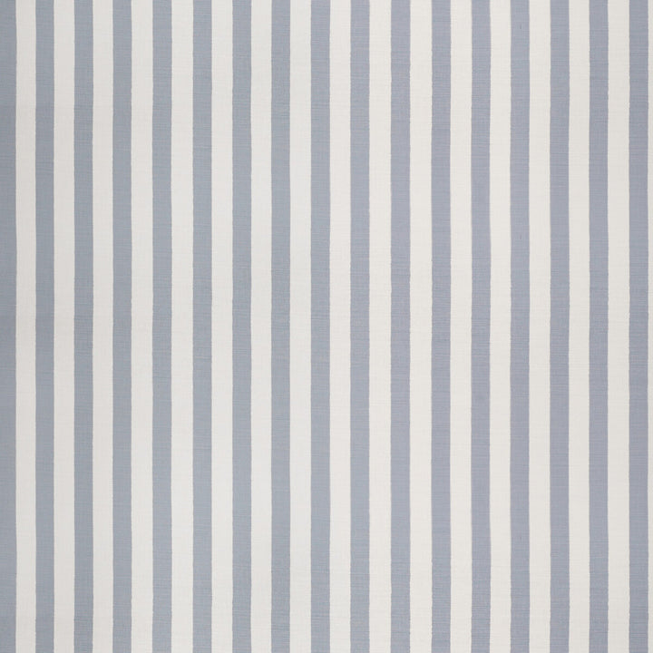 Melba Stripe Blue/White by Lee Jofa Designer Fabric PAOLO MOSCHINO FABRICS LINEN - 67%;COTTON - 33% United Kingdom HEAVY Horizontal: 1.97 and Vertical: 0 50 - Swanky Fabrics -