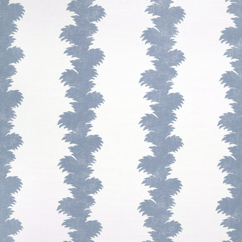 Palmyra Blue by Lee Jofa Designer Fabric PAOLO MOSCHINO FABRICS LINEN - 67%;COTTON - 33% United Kingdom HEAVY Horizontal: 10.24 and Vertical: 11.02 50.39 - Swanky Fabrics -