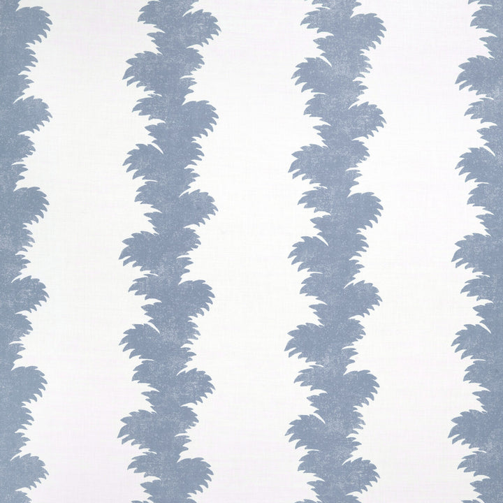 Palmyra Blue by Lee Jofa Designer Fabric PAOLO MOSCHINO FABRICS LINEN - 67%;COTTON - 33% United Kingdom HEAVY Horizontal: 10.24 and Vertical: 11.02 50.39 - Swanky Fabrics -