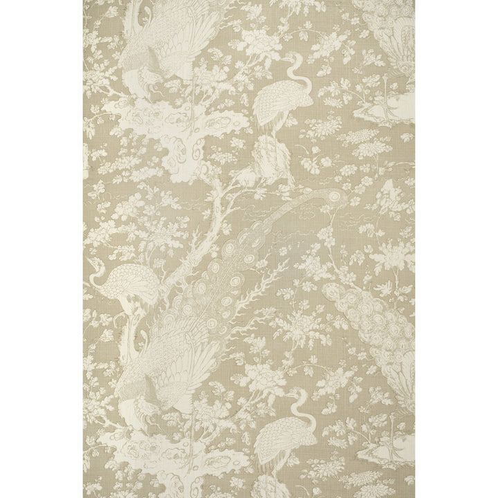 Pheasantry Blotch Taupe by Lee Jofa Designer Fabric PAOLO MOSCHINO FABRICS LINEN - 100% United Kingdom HEAVY Horizontal: 38.58 and Vertical: 39.37 47.24 - Swanky Fabrics -