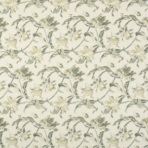 Russian Tulip Green by Lee Jofa Designer Fabric