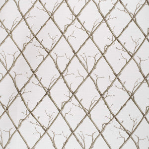 Twig Trellis Green/White by Lee Jofa Designer Fabric