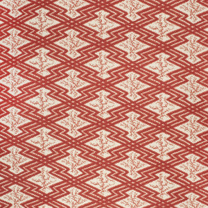 Via Krupp Red/Ecru by Lee Jofa Designer Fabric