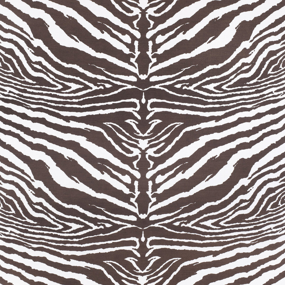 Zebra Brown by Lee Jofa Designer Fabric PAOLO MOSCHINO FABRICS LINEN - 67%;COTTON - 33% United Kingdom HEAVY Horizontal: - and Vertical: 40.55 52.76 - Swanky Fabrics -