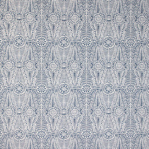Drayton Print Indigo 2020184.50.0 By Lee Jofa Designer Fabric