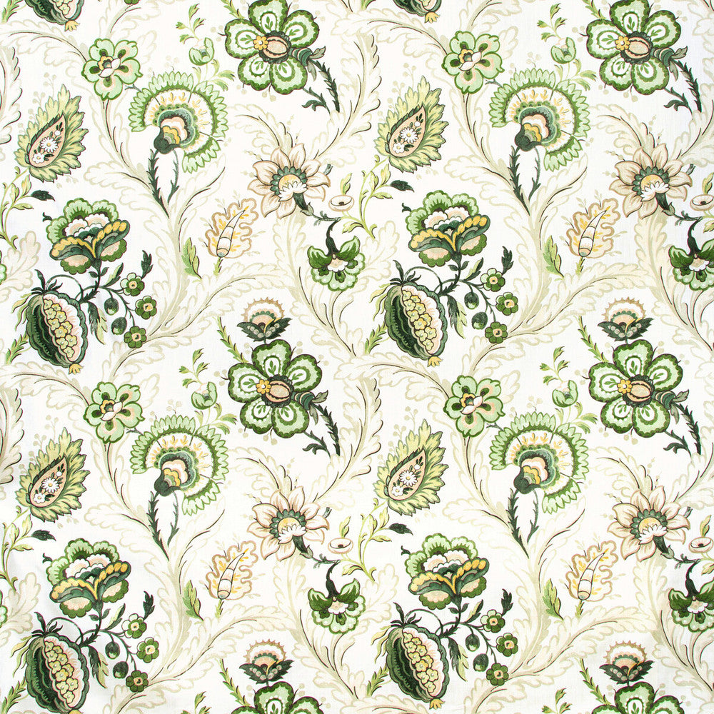 Wimberly Print Leaf/Pebble by Lee Jofa Designer Fabric AVONDALE LINEN - 100% United Kingdom MEDIUM Horizontal: 27 and Vertical: 26.67 54 - Swanky Fabrics -