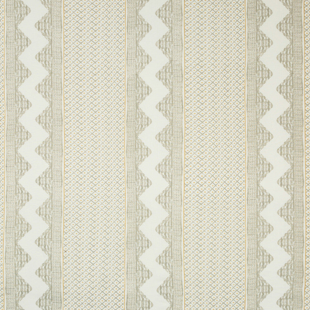 Whitaker Print Grey/Sand by Lee Jofa Designer Fabric AVONDALE LINEN - 100% India Horizontal: 26.5 and Vertical: 3.35 53 - Swanky Fabrics -