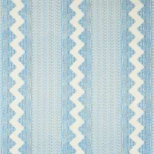 Whitaker Print Sky/Delft by Lee Jofa Designer Fabric