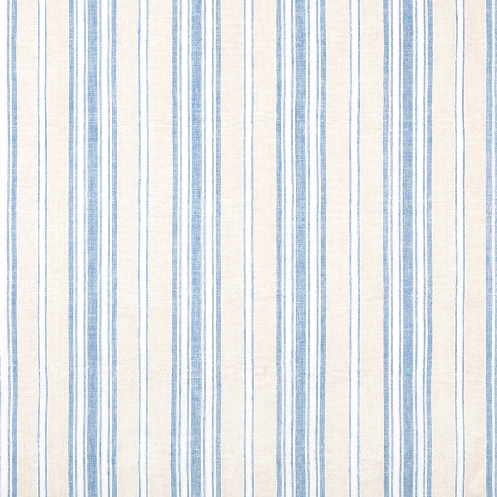 Laurel Stripe Capri by Lee Jofa Designer Fabric AVONDALE LINEN - 100% India Horizontal: 6.3 and Vertical: 0 57 - Swanky Fabrics -
