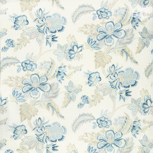 Augustine Print Lake by Lee Jofa Designer Fabric