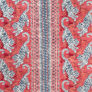 Bongol Print Poppy by Lee Jofa Designer Fabric