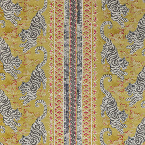 Bongol Print Citrine by Lee Jofa Designer Fabric