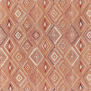 Bowen Embroidery Paprika by Lee Jofa Designer Fabric