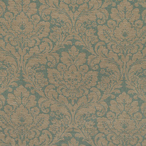 Acanthus Damask Blue by Lee Jofa Designer Fabric