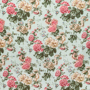 Upton Linen Sky/Pink by Lee Jofa Designer Fabric