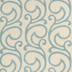 Serendipity Scroll Dew by Lee Jofa Designer Fabric