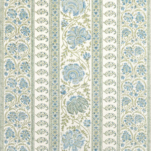 Indiennes Stripe Sea by Lee Jofa Designer Fabric