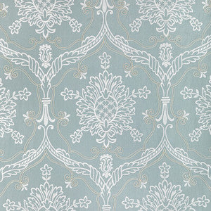 Hayes Embroidery Blue by Lee Jofa Designer Fabric