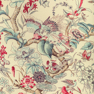 Greenfield Print Multi by Lee Jofa Designer Fabric