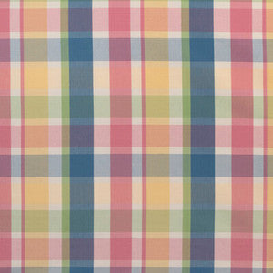 Fisher Plaid Navy/Petal 2023107.517.0 By Lee Jofa Designer Fabric